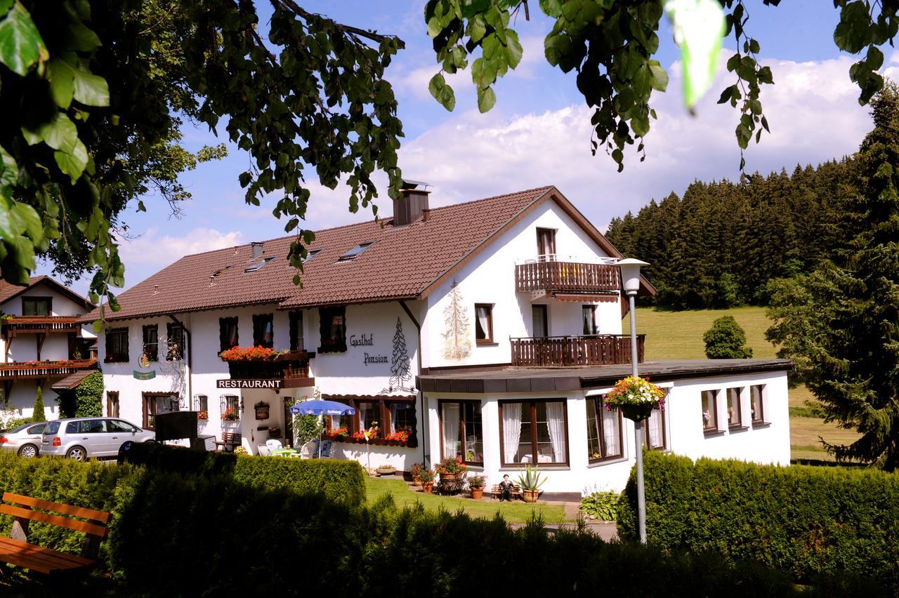Gasthof Schwarzwaldtanne Schönwalde Eksteriør bilde
